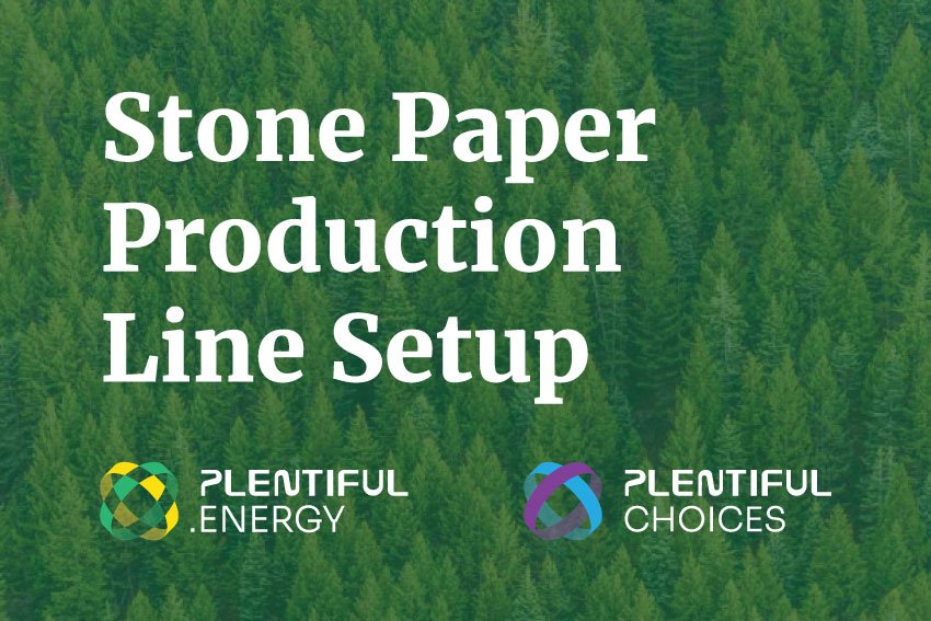 Stone Paper Course Stone Paper Line Set up | Plentiful Choices