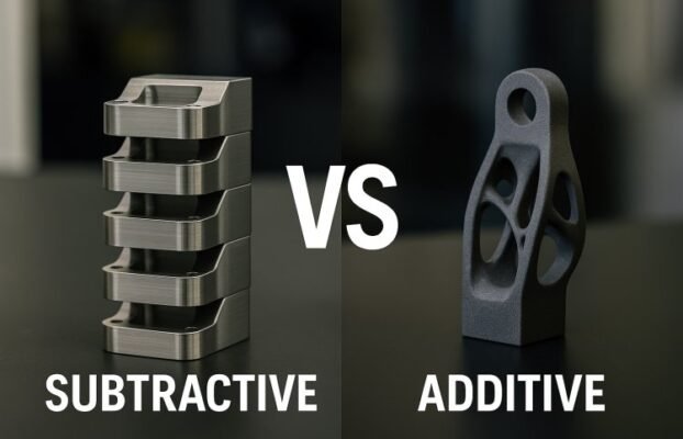 Additive Manufacturing vs. Subtractive Manufacturing: A Cost-Benefit Analysis