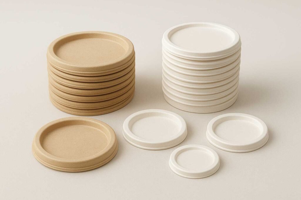 Paper Lid forming machine prudacts