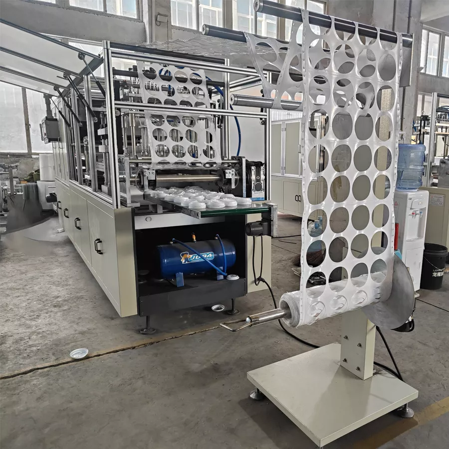 Plastic Lid & Tray Thermoforming Machine