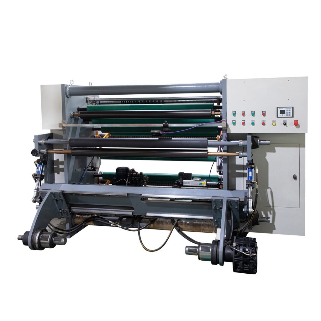 Roll-to-Roll Slitting Machine for Plastic Films