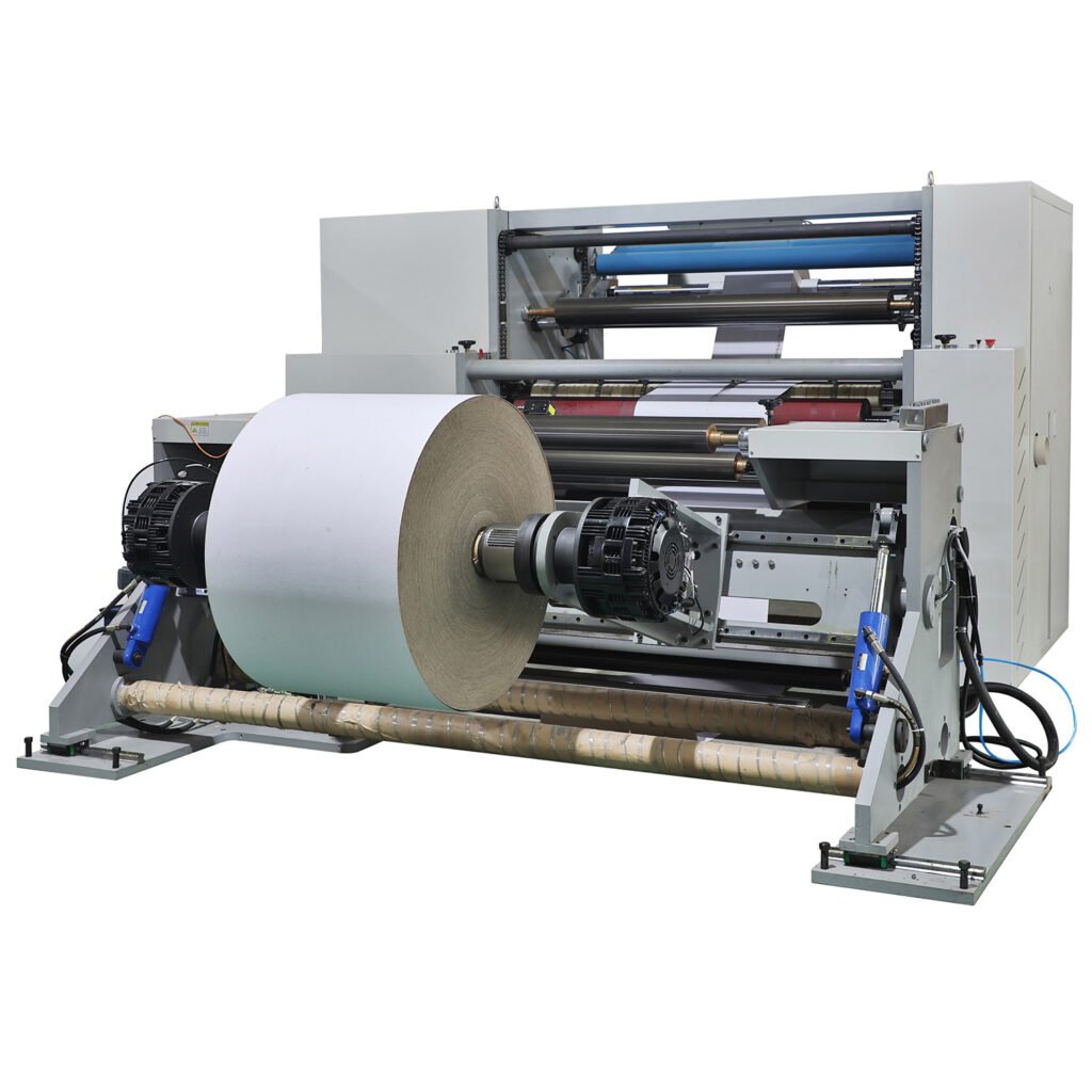 Roll-to-Roll Slitting Machine for Plastic Films