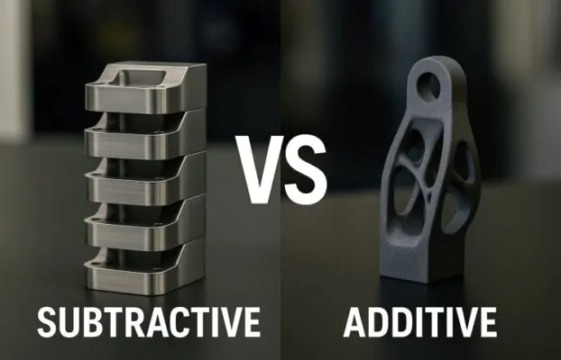 Additive Manufacturing vs. Subtractive Manufacturing: A Cost-Benefit Analysis