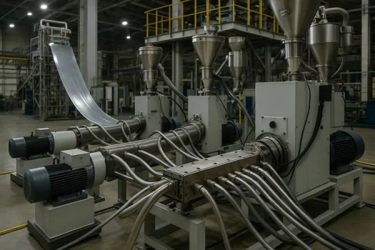 A Guide to New Technologies in Film and Sheet Extrusion Lines