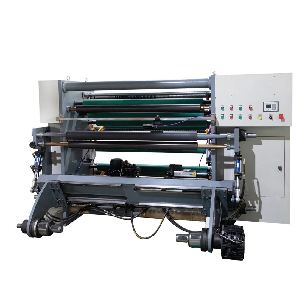 Roll-to-Roll Slitting Machine for Plastic Films